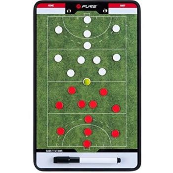 Pure2Improve Black Field Hockey Coach Board
