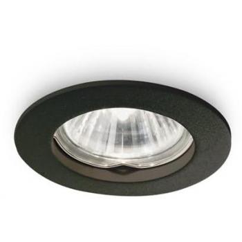 Ideal Lux Jazz Lámpara Negra de Empotrar