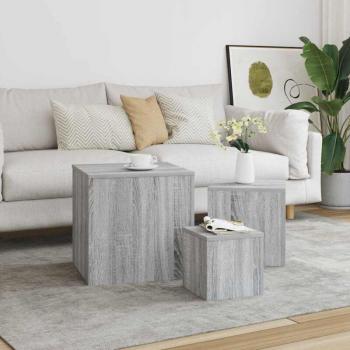 Tables basses design Sonoma gris