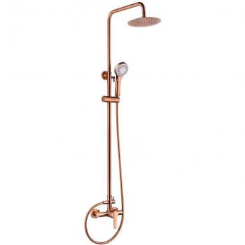 Doccetta Roma Standard Oro Rosa Set di Doccia
