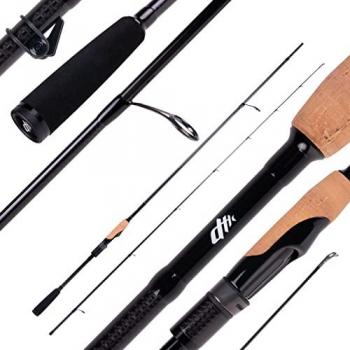 Zeck Fishing Spinnrute, (2-tlg), Zeck Barsch Alarm Spin Twitch & Play M 218cm 7-21g Spinnrute