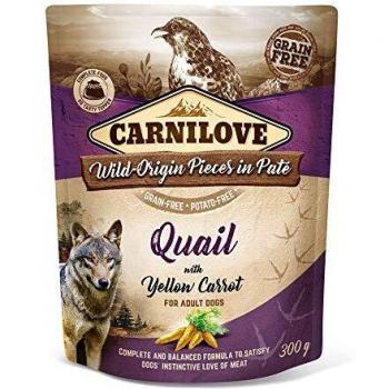 Carnilove Grain-Free Quail Dog Pate 300g