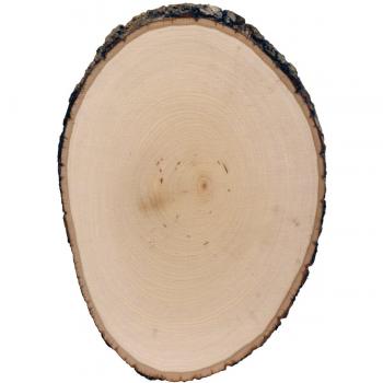 Country Style Walnut Hollow Basswood Plaque – 8.5–9.5 Rounded