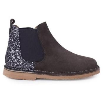 Botas Gris Oscuro para Niña con Talonera Pisamonas