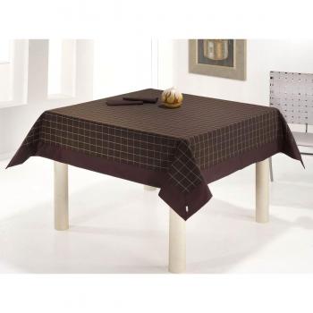 Mantel Aplique Café León