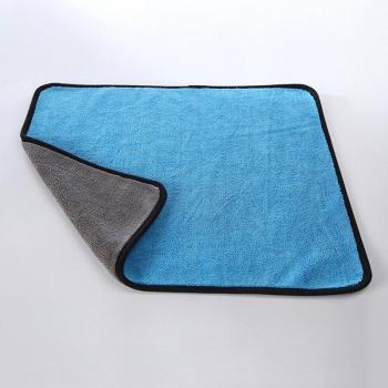Toalla de microfibra para secado y mantenimiento de vehículos 30x40 cm