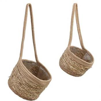 Pots Suspendus en Herbe de Mer