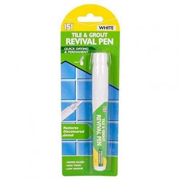 Permanent White Grout Renewal Pen