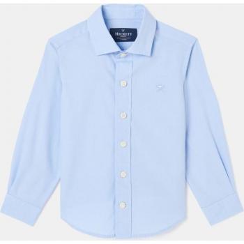 Camisa Popelín celeste para ceremonia (Hackett London)