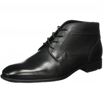 LLOYD Herren Delaware Kurzschaft Stiefel, Schwarz, 44.5