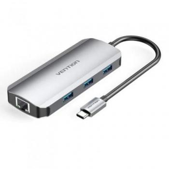 Vention USB-C Dockingstation mit 3 USB 3.0 Ports und HDMI