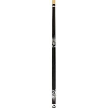 Mizerak 2-Piece Billiard Cue, 57 Silver