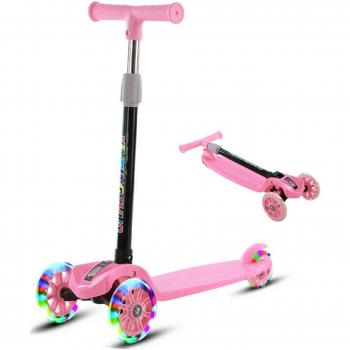 Mini City Scooter 3 Roues, Réglage de Hauteur, Pliable
