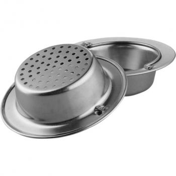 Aqwaua Waschbecken Abtropfsieb mit Griff