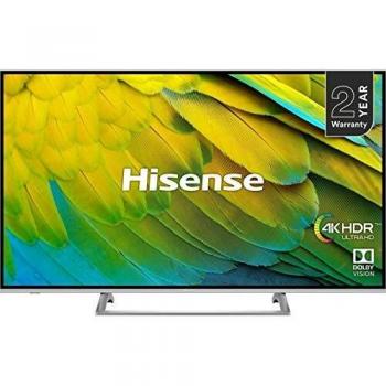 HISENSE H50B7500UK 50-Inch 4K UHD HDR Smart TV with Freeview Play