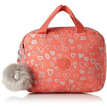 Kipling Lounas 24 cm Satchel, Hearty Pink Met (Multicolour)
