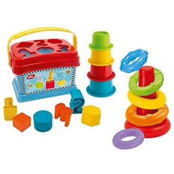 Simba Lernspielzeug für Babys: ABC Baby Spielset, Ringpyramide
