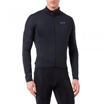 Gore Wear C3 Heren Fietsshirt met Lange Mouwen Zwart