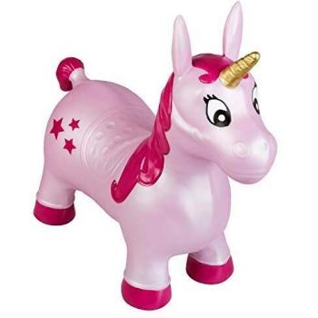 Cheval Sauteur Étoiles Rose