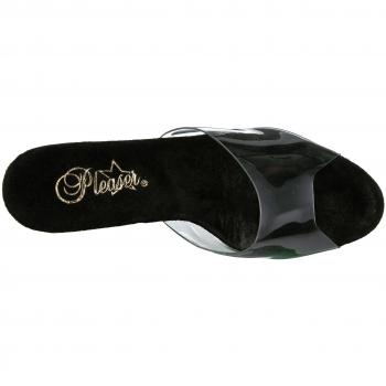 Glitzer‑Sextournee: Pantolette ADORE-701UVG – Pleaser