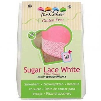 Preparado Funcakes para glasa encaje blanco (sin gluten) 400 g