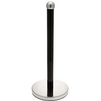 Porte essuie-tout en métal noir