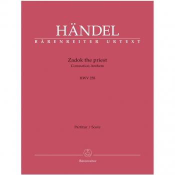 Zadok the Priest (HWV 258) Coronation Anthem (Full Score)