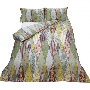 Bedding Set: The Chateau Wallpaper Museum, Super King Duvet Cover, by Angel Strawbridge
