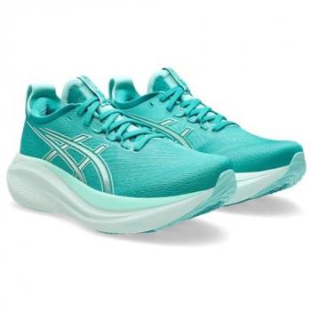 ASICS Gel Nimbus 27 Neutralschuh Damen – Schwarz/hellgrau, 38
