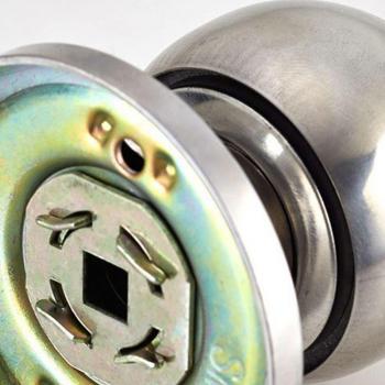 Serrure Réciproque Ronde – Acier Inox, Passage Direct