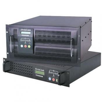 OvisLink TITANIUM 10K-R Black Rack-Mount UPS with 3% Load Regulation