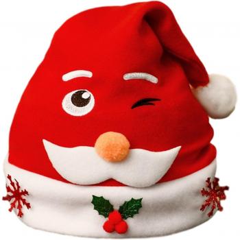 Holiday Jolly Santa Topper