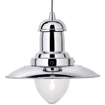 E27 Chrom‑Hantelampen für Innenräume