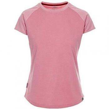 Trespass Frauen‑Tee Shirt „Maddison“, Lilac Haze Stripe, Größe M