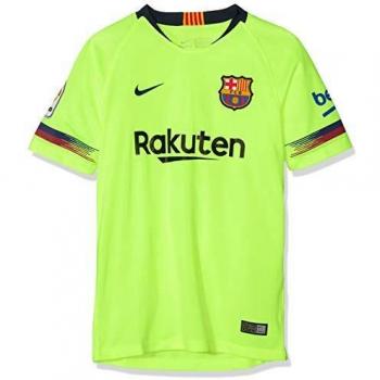 Nike Kids FC Barcelona Youth Streetwear Jersey – Volt-Blau, L