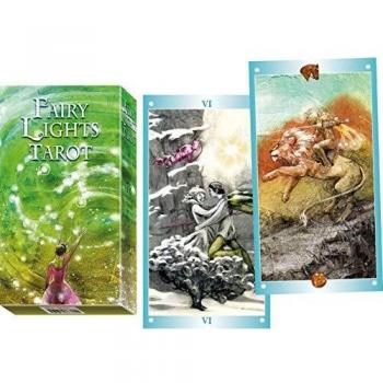 Naipecoleccion Lo Scarabeo Tarot de 78 cartas Luces encantadas Magos Hadas Animales mágicos Instrucciones en inglés, italiano, español, francés y alemán Adultos Cartas adivinatorias Esotérico Esoterismo Aprender