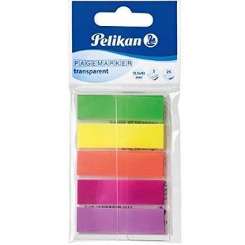 Pelikan Pagemarker 5er Set, 12,5 x 43 mm, 130 Blatt, in 5 Farben