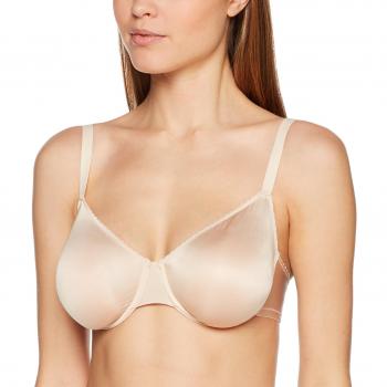 Hanro Satin Deluxe, Sujetador con Aros, Talla 85D, Beige