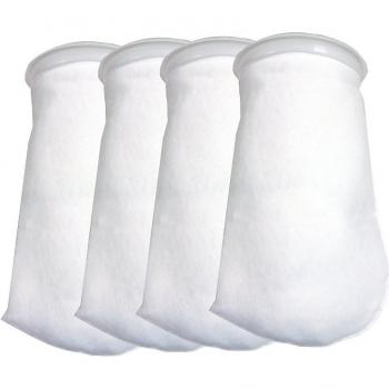 4 pcs Aquarium Filter Socks 200 Micron 4 Inch or 7 Inch Ring Bag