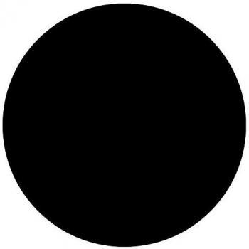 RINGO Plateau de table rond noir Ø 60cm