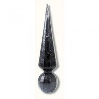Pointe de Lance à Souder Décor Fer Forge – Base Ronde, 30 mm