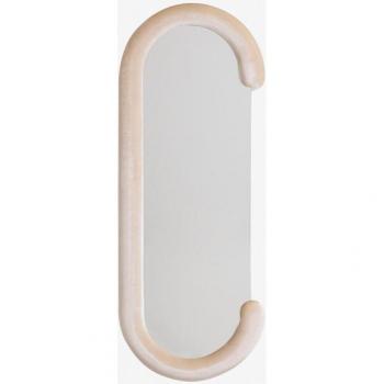Specchio da Parete Velluto Jasnon 60x160 Marrone Grano