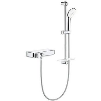 Grohe Grohtherm 3000 Thermostat-Brausebatterie mit Brausegarnitur