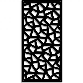 Sombrilla Negra de PVC 50x150