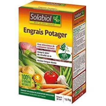 Engrais potager Solabiol 1,5 Kg