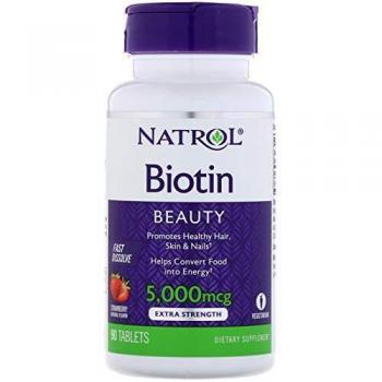 Extra Fort Natrol Biotine 5 000 mcg