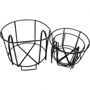 Home Decor Iron Plant Basket Holder