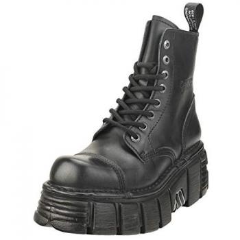 Nueva Botas Mnewmili 083 de New Rock en Negro