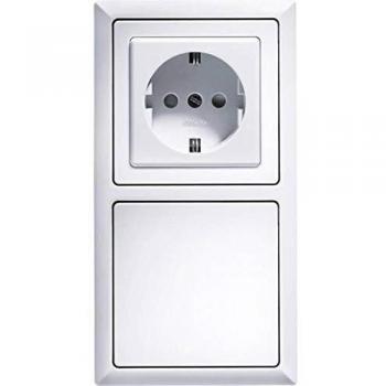 Eltako R2-ws Telaio di copertura 2 vie Bianco opaco 30000310
