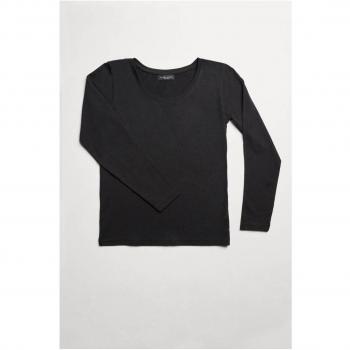 YSABEL MORA Langarmshirt, (2er Pack), Rundhals-Ausschnitt, atmungsaktiv